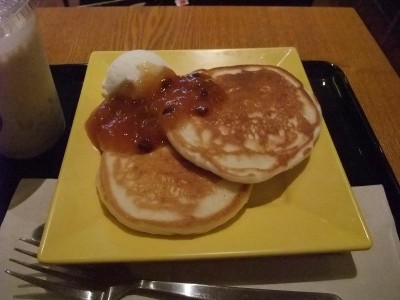 Dole Cafe　パンケーキふじりんご＆シナモン