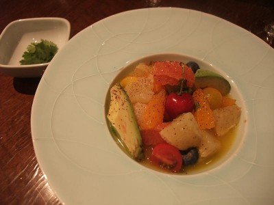 Giaggiolo Herb House　フルーツサラダランチ