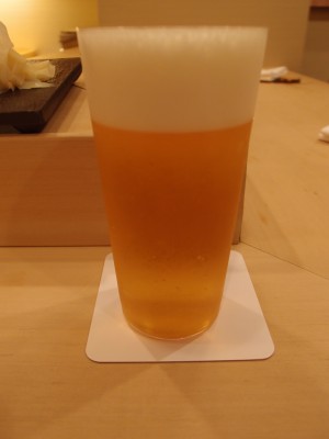鮨方舟　ビール
